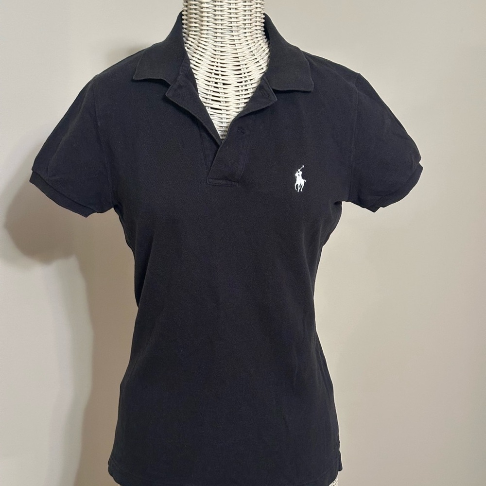 Ralph Lauren Navy and Black Polo